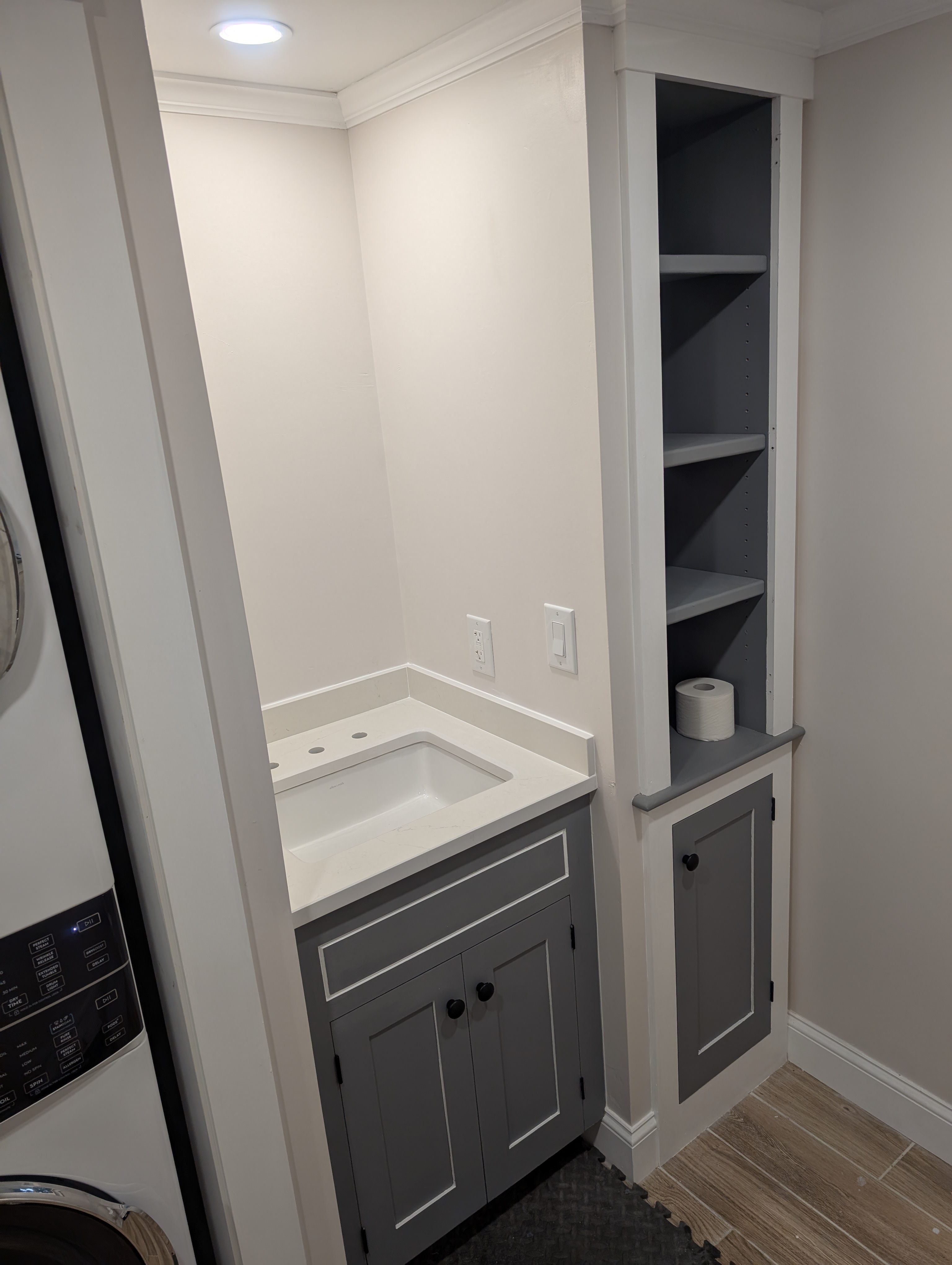 Bathroom renovation detail 1