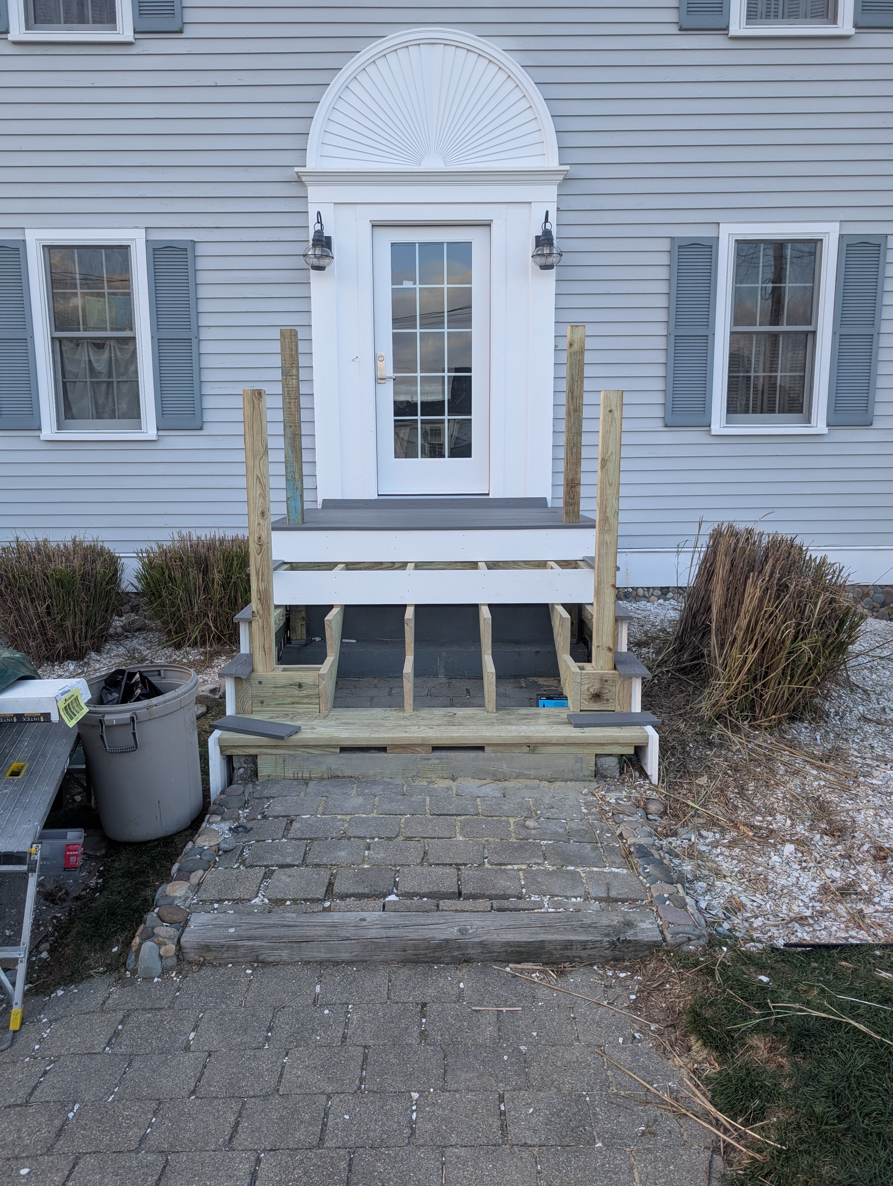 Deck construction detail 1