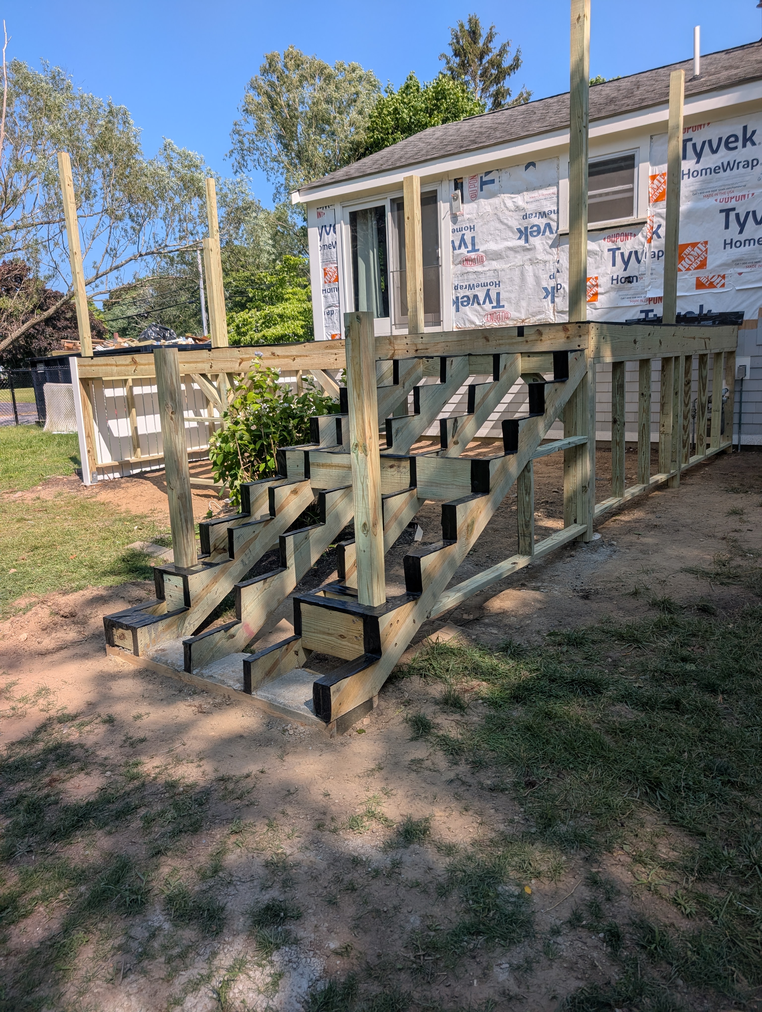 Deck construction detail 14