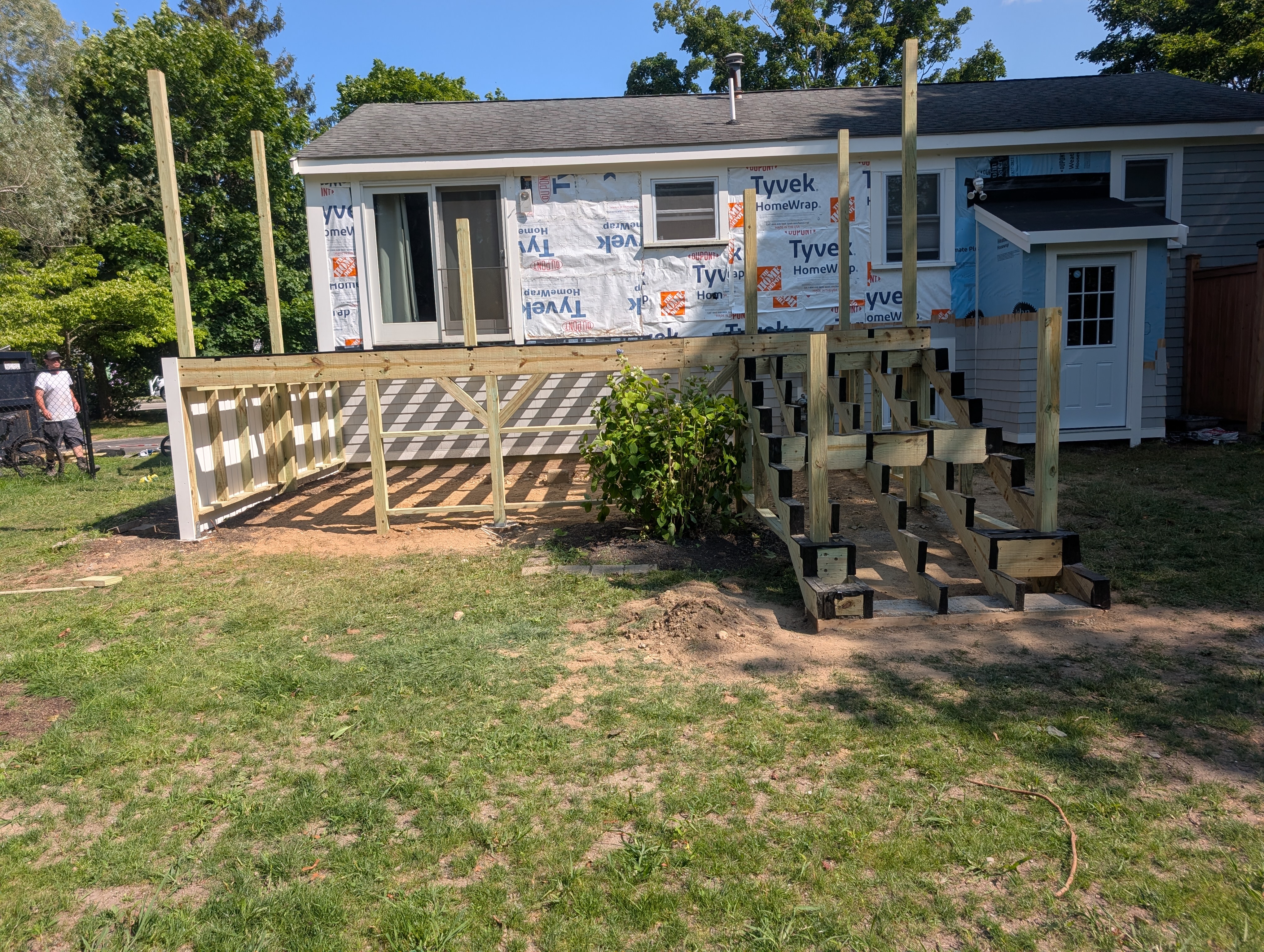 Deck construction detail 15