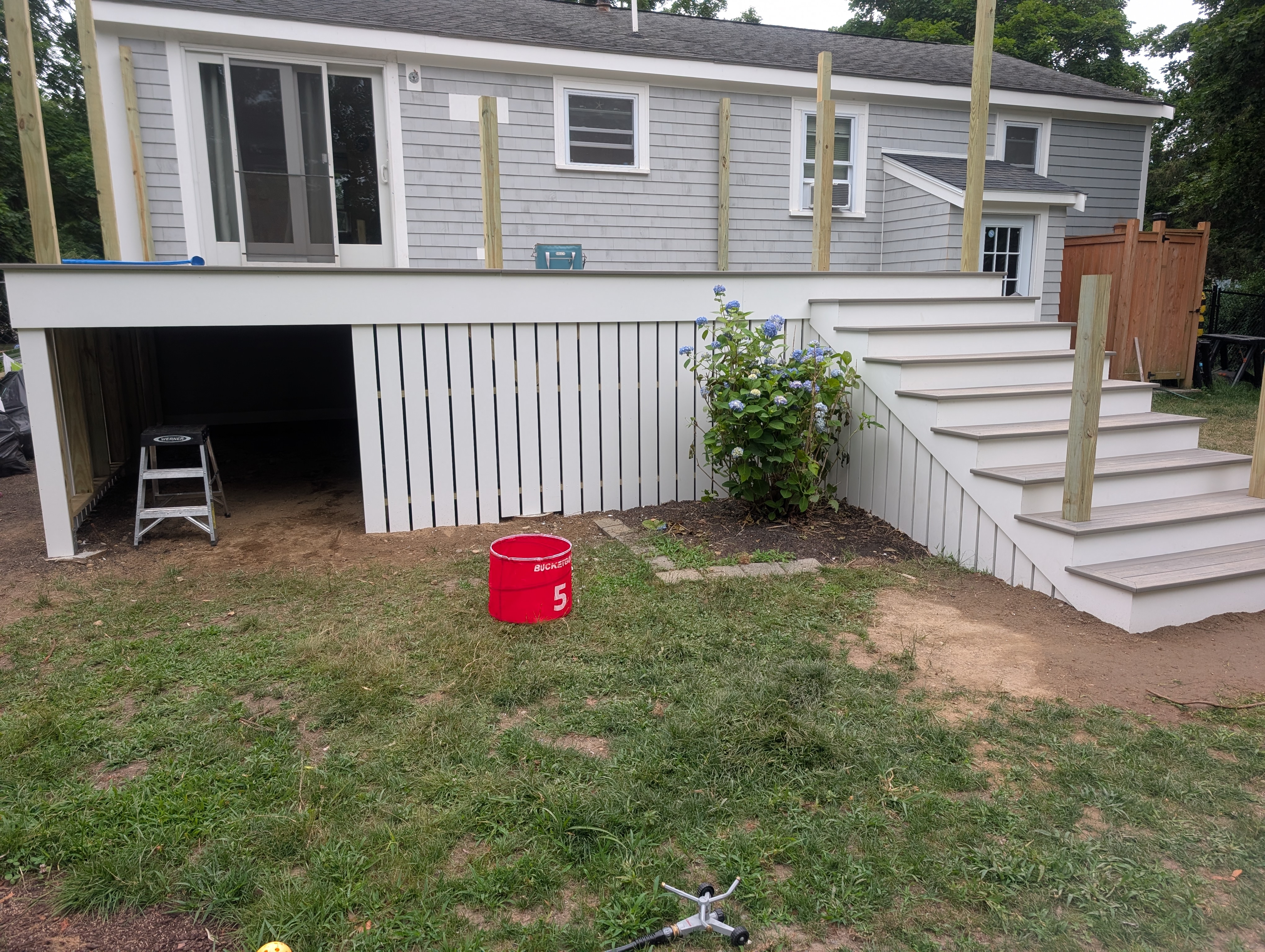 Deck construction detail 21