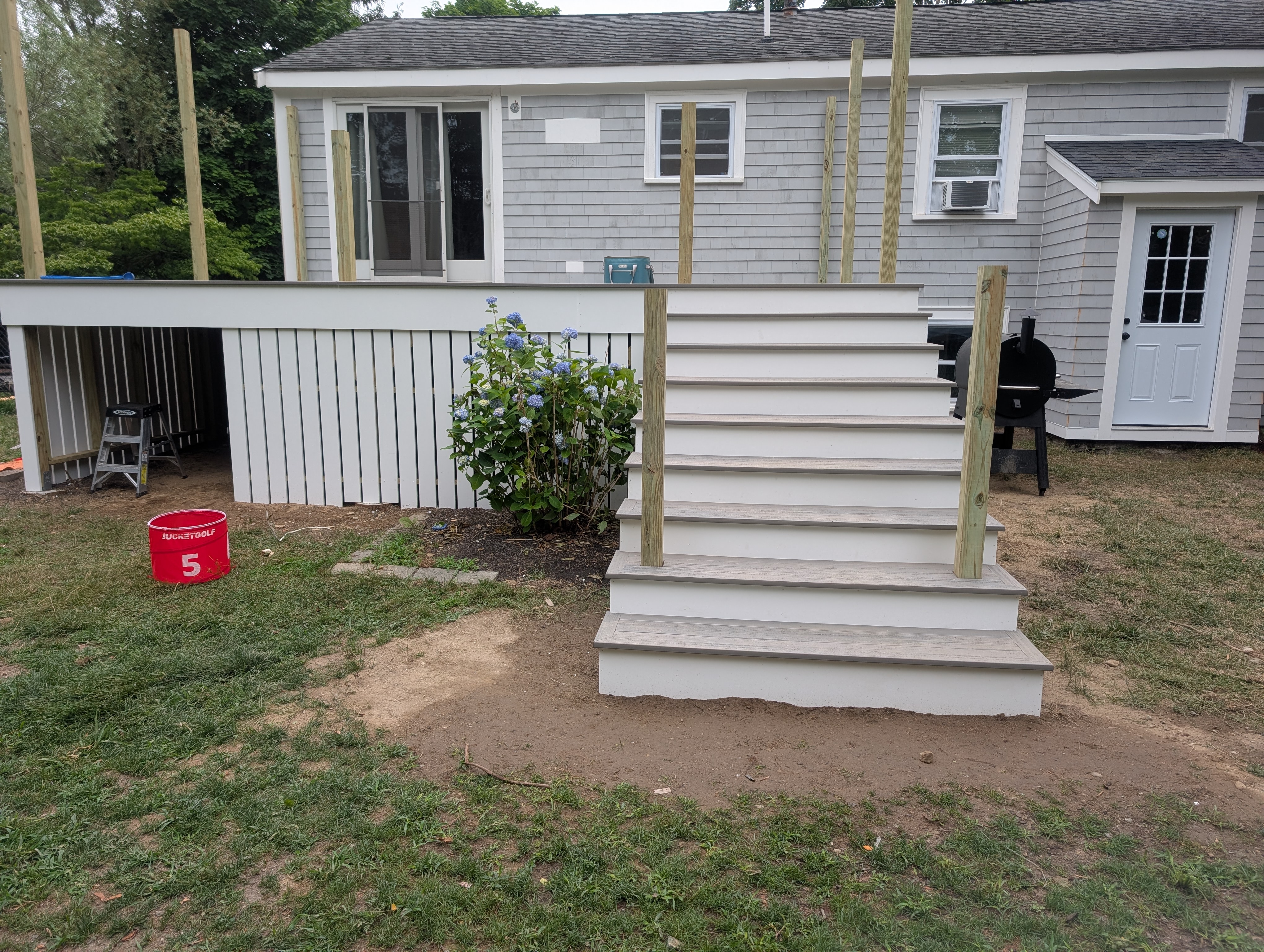 Deck construction detail 22