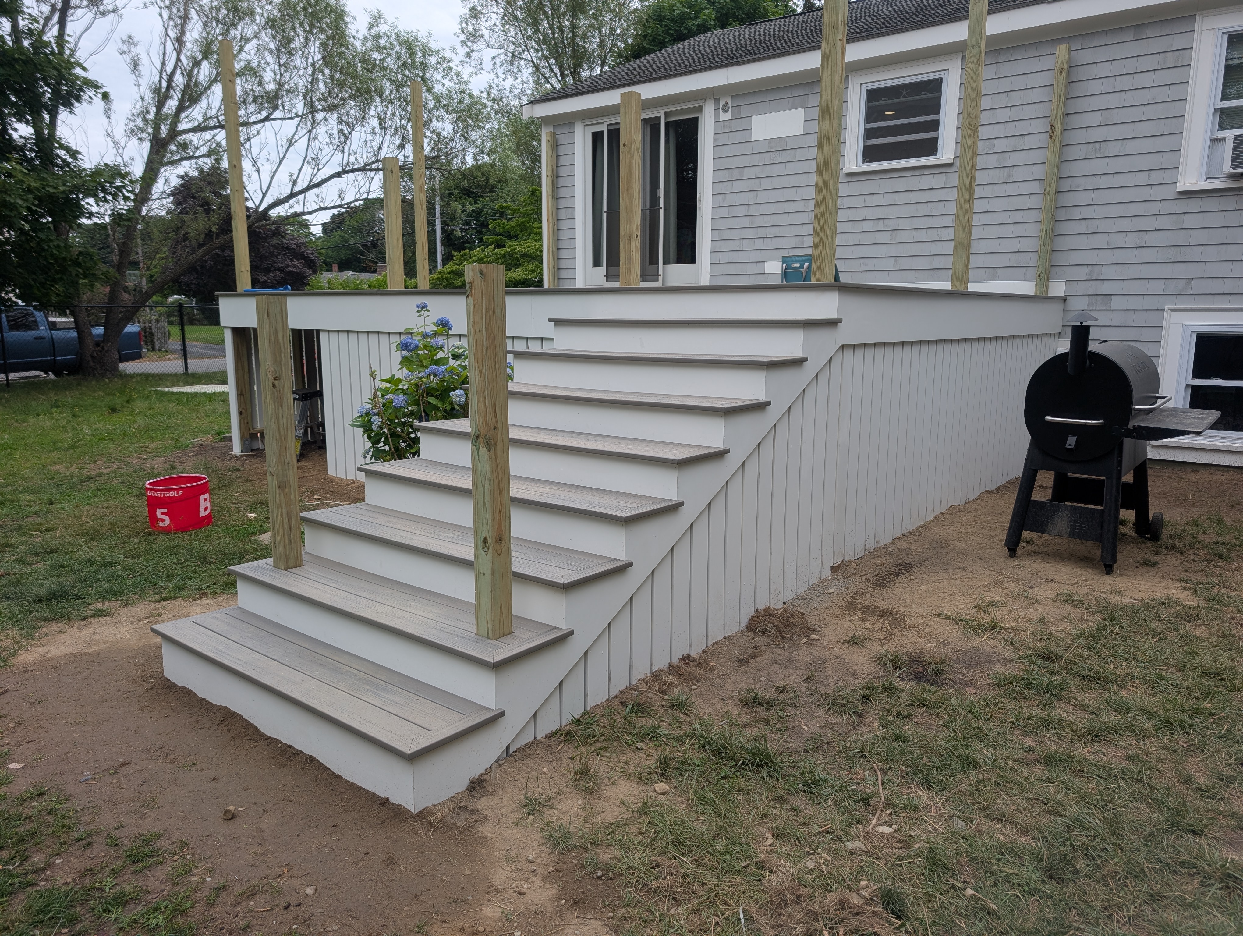 Deck construction detail 23