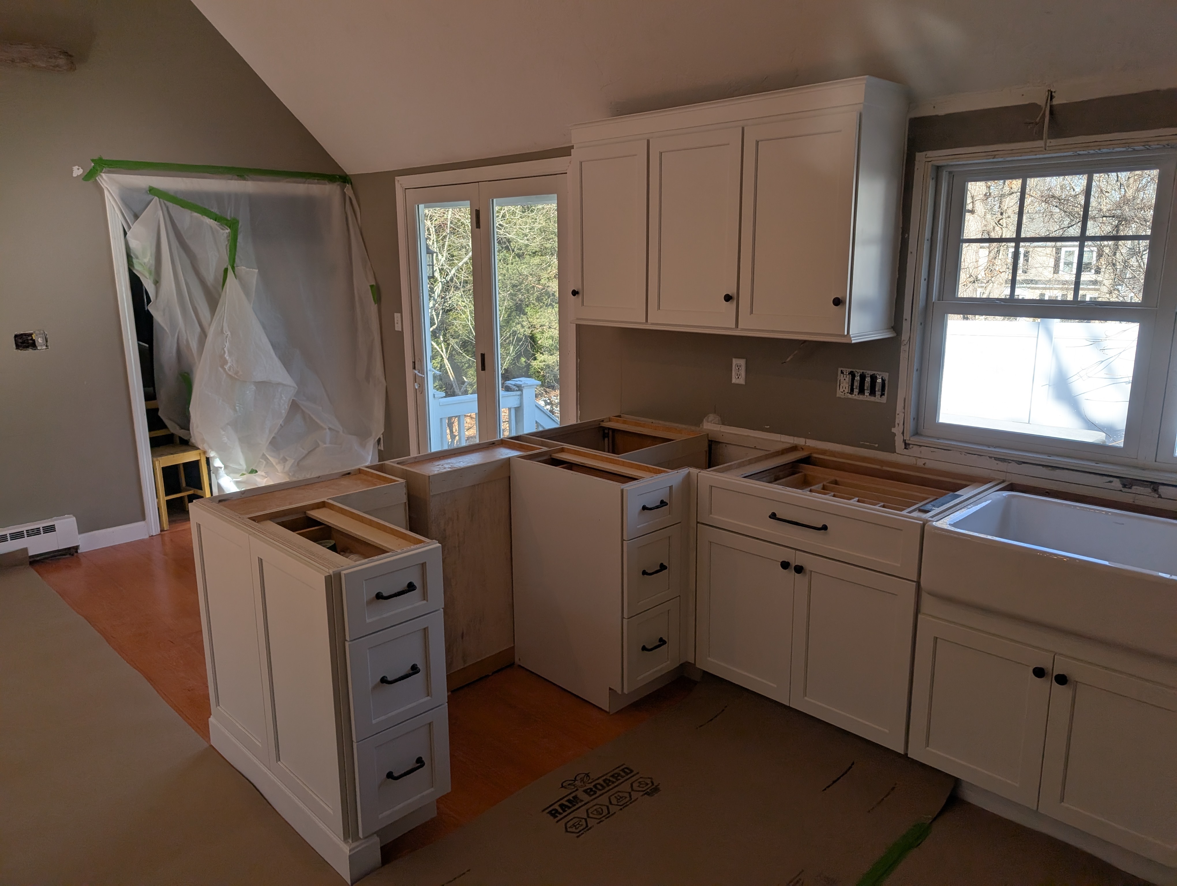 Kitchen renovation detail 3